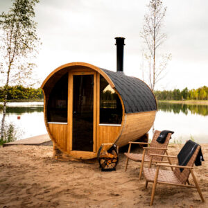 Barrel saunas